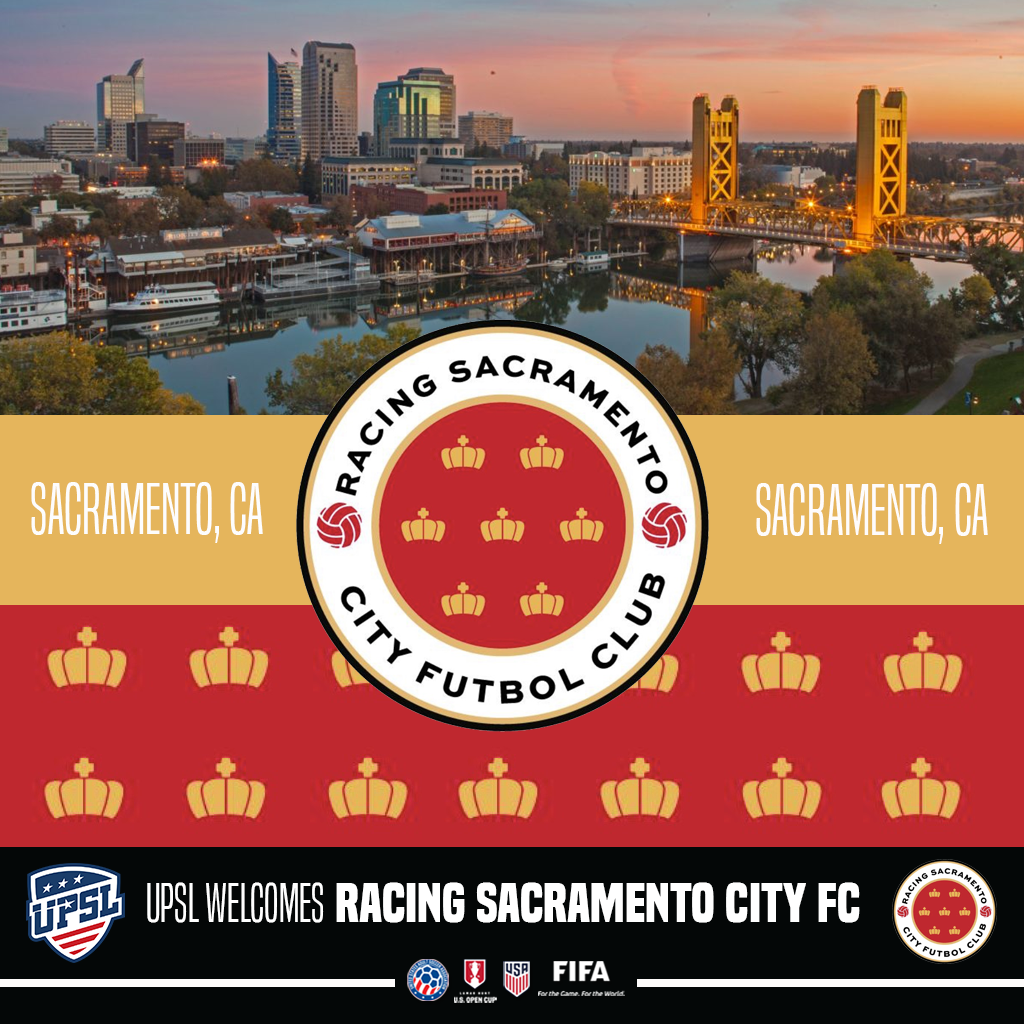 UPSL Announces California Expansion with Racing Sacramento City FC